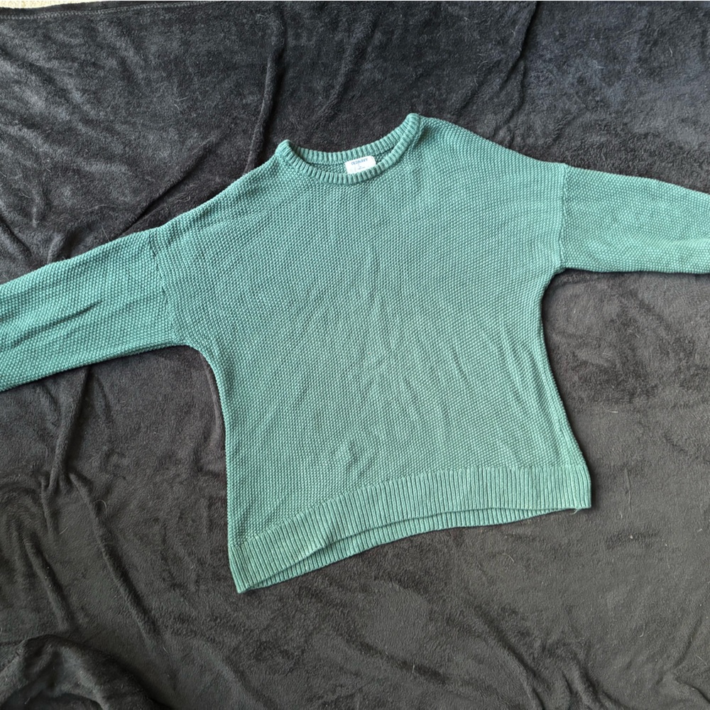 Old Navy Teal Crew Neck Sweater